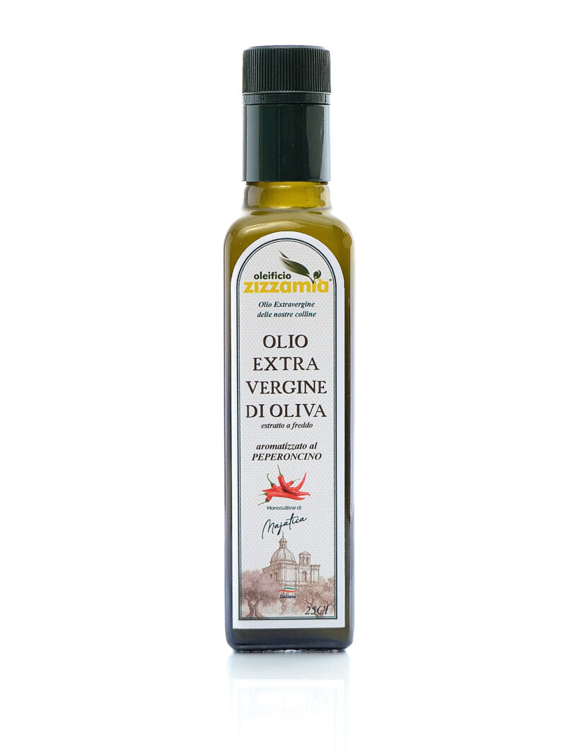 Olio Extravergine d'oliva Aromatizzato al Peperoncino 25 cl